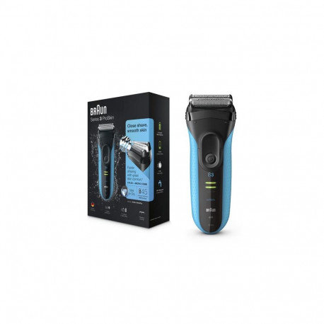 Braun Series 3 3040s Foil shaver Trimmer Black, Blue