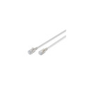 Digitus CAT 6A F-FTP Slim patch cable, 3m, gray