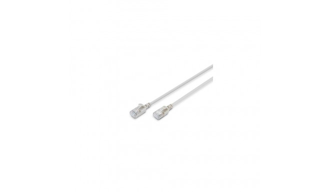 Digitus CAT 6A F-FTP Slim patch cord, 3m, gray