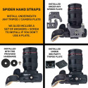 SpiderPro Camera Hand Strap Black | v2