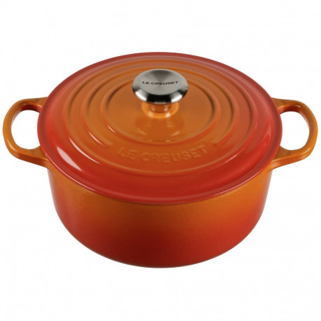 Le Creuset Signature Roaster round 24cm oven red (21177240902430)