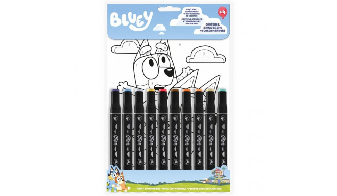 Colorbook Bluey