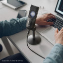 Fifine K670B microphone for computer games / podcasts / broadcasts black + holder