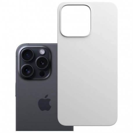 3MK Hardy MagSilicone ümbris Apple iPhone 16 Pro valge