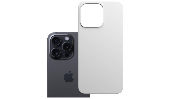 3MK Hardy MagSilicone ümbris Apple iPhone 16 Pro valge