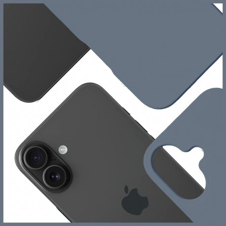 3MK Hardy MagSilicone ümbris Apple iPhone 16 Plus ultramariinsinine