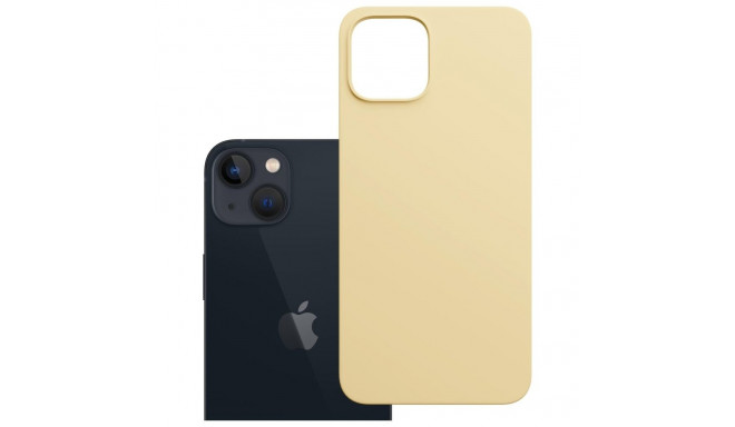 3MK Hardy MagSilicone Case for Apple iPhone 15 Yellow