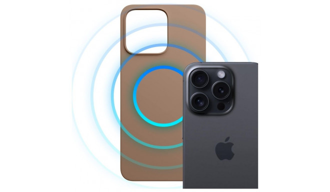 3MK Hardy MagSilicone Case for Apple iPhone 14 Pro Max Dark Gold