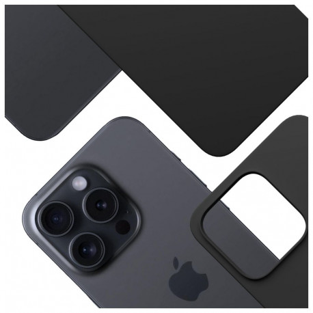 3MK Hardy MagSilicone ümbris Apple iPhone 15 Pro grafiit