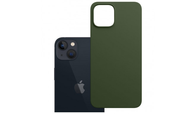 3MK Hardy MagSilicone Case for Apple iPhone 15 Dark Green