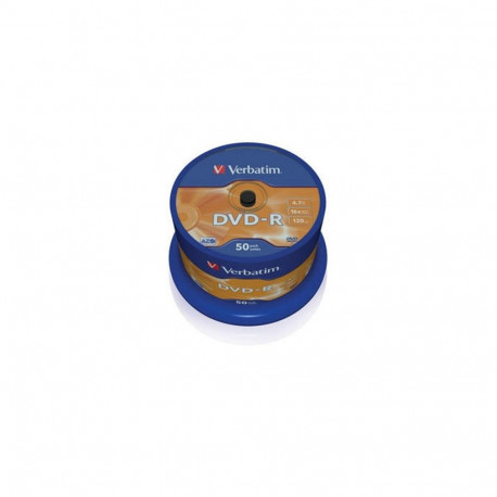 Matrix DVD-R AZO Verbatim 4.7GB 16x 50 Pack Spindle 023942435488 43548V (023942435488)