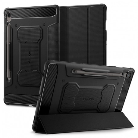 Kaitsekaaned Rugged Armor Pro, Samsung Galaxy Tab S10 FE+, must, Spigen