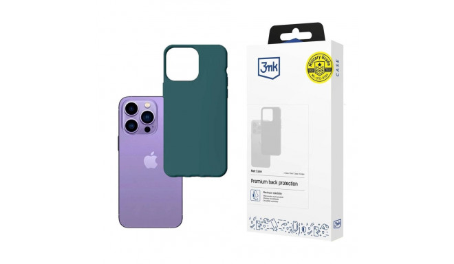 Case for iPhone 14 Pro from the 3mk series Matt Case - dark green