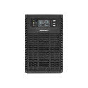 QOLTEC 52282 katkematu toiteallikas UPS / 3kVA / 3000W / võimsustegur 1.0 / LCD / EPO / USB / online