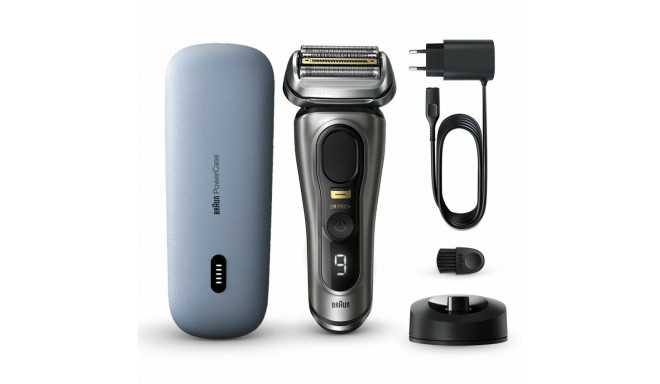 Braun Series 9 Pro+ 9525s märg ja kuiv foolium pardel trimmer metallik
