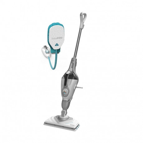 Black & Decker Steam-Mop + SteaMitt Steam mop 0.5 L 1600 W Grey