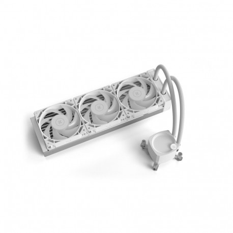 EK Water Blocks EK-Nucleus AIO CR360 Lux D-RGB täielik veejahutus valge