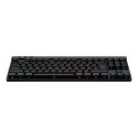 Logitech G 920-012538 keyboard Gaming USB + RF Wireless + Bluetooth QWERTY US International Black