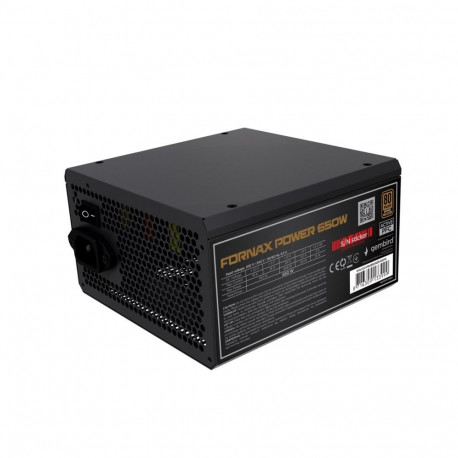 Gembird CCC-PSUBRONZE-650W Power supply unit Fornax Power 650W active PFC 12cm fan 80+Bronze color b