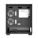 Gembird Gaming case Fornax X550 aquarium type, ATX, 2x USB 3.2 + 1x USB type-C, black