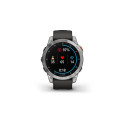 Garmin epix 3.3 cm (1.3") AMOLED 47 mm digitaalne 416 x 416 pikslit puuteekraan hõbedane Wi-Fi GPS (