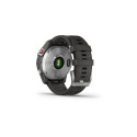 Garmin epix 3.3 cm (1.3") AMOLED 47 mm digitaalne 416 x 416 pikslit puuteekraan hõbedane Wi-Fi GPS (