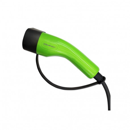Qoltec Mobile EV Car Charger Adjustable 2in1 Type2 | 3.5kW | 230V | LCD | Portable | Wallbox | 5m