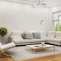 Activejet Classic single wall lamp - IRMA nickel E27 for the living room