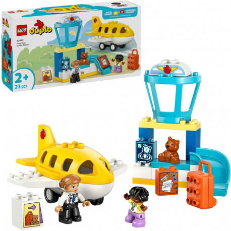 DUPLO mängukomplekt 10443 Town esimene lennujaamakülastus