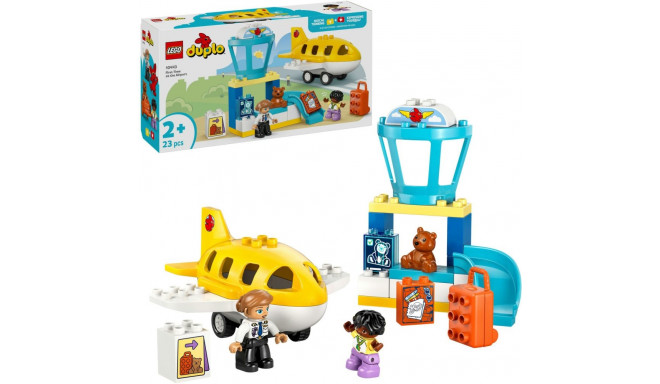 LEGO 10443 DUPLO Town First Airport Visit, Construction Toy