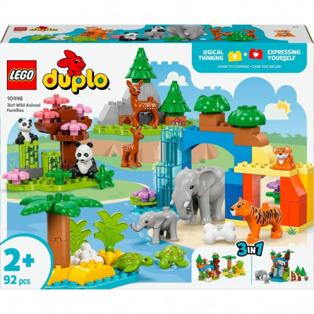 10446 DUPLO Town Wildtier-Familien 3-in-1-Set