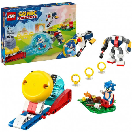 LEGO 77001 Sonic the Hedgehog Sonic's Campfire Showdown, Construction Toy