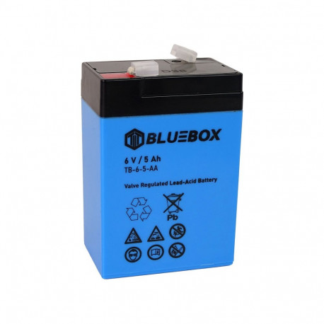 BLUEBOX Akumulator Żelowy VRLA AGM 6V5Ah Do Auta Na Akumulator