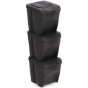 Sortibox 3x25L antratsiit jäätmete sorteerimise kastide komplekt