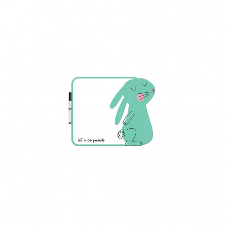 Valge tahvel kuivkustutatava markeriga BEBE Jänes, Interdruk