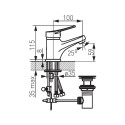 Ferro Deco BDC2 kroom valamu segisti