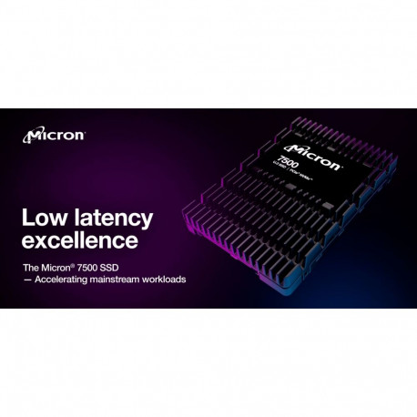 Micron ssd-ketas 7500 PRO 7680GB U.3 (15mm) TCG-Opal-Enterprise