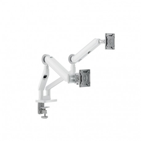Alogic Glide Flexible Dual Arm Monitor Mount 17-35 White