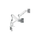 Alogic Glide paindlik kaheharuline monitorihoidik 17-35 valge