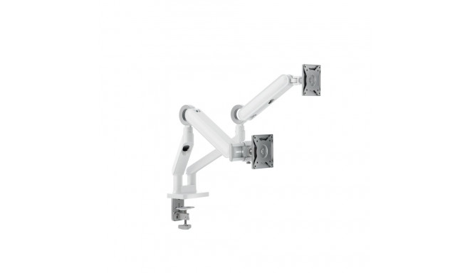 Alogic Glide Flexible Dual Arm Monitor Mount 17-35 White