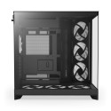 PC CASE NZXT H9 FLOW RGB+ (2025) MIDI TOWER WINDOW BLACK