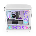 PC CASE NZXT H9 FLOW RGB (2025) MIDI TOWER WINDOW WHITE