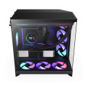 PC CASE NZXT H9 FLOW RGB+ (2025) MIDI TOWER WINDOW BLACK