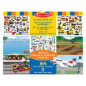 MELISSA & DOUG Reusable Sticker Pad  - Vehicles