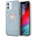 Guess GUHCP12SPCUJULLB iPhone 12 mini 5.4" helesinine kõvakate Jeans Collection