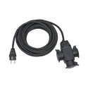 EXCABLE 1167810301 10m 3-osaline IP44 pikenduskaabel