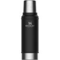 Stainless steel thermos STANLEY CLASSIC, black, 0.75 L