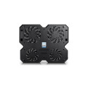 Deepcool | Multicore x6 | Notebook cooler up to 15.6" | Black | 380X295X24mm mm | 900g g