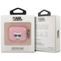 Karl Lagerfeld KLA3UCHGP AirPods 3 cover pink Glitter Choupette