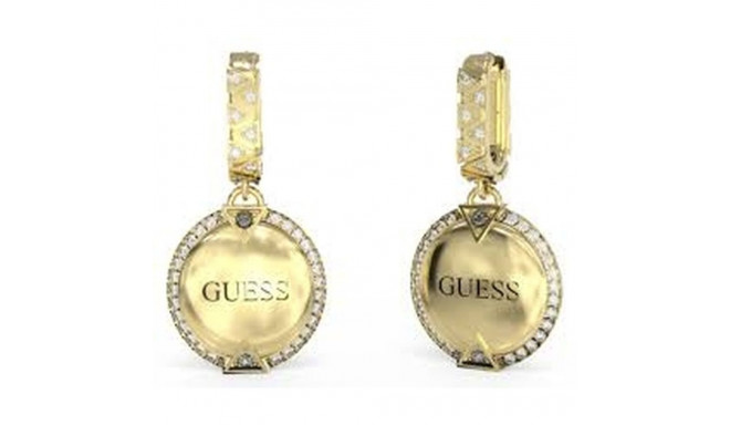 Ladies' Earrings Guess JUBE04051JWYGT-U Stainless steel Golden